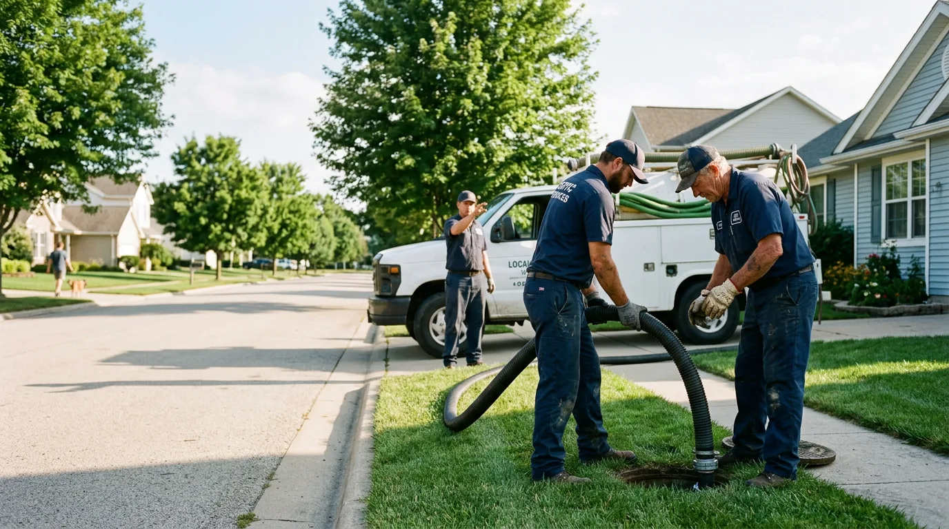 Septic Tank Cleaning in Oxford, ME